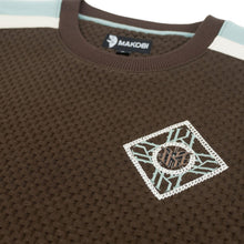 Load image into Gallery viewer, Sweatshirt | M4555 Lorenzo Jacquard Crewneck - Brown
