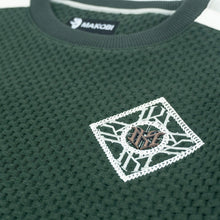 Load image into Gallery viewer, Sweatshirt | M4555 Lorenzo Jacquard Crewneck - Green
