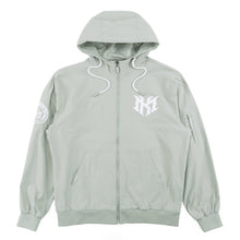 Load image into Gallery viewer, Nylon Hoodie | M4634 Adorni Zip Up- Gray

