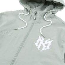 Load image into Gallery viewer, Nylon Hoodie | M4634 Adorni Zip Up- Gray
