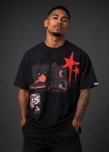 Load image into Gallery viewer, M471 Dolore Pain Oversized Tee  - Black (NOT SOLD SEPARATELY - Add M671 Shorts to your Cart)
