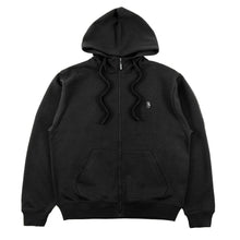 Load image into Gallery viewer, M5335 Essential Fleece Zip Up Hoodie - Black
