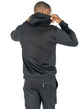 Load image into Gallery viewer, M5335 Essential Fleece Zip Up Hoodie - Black
