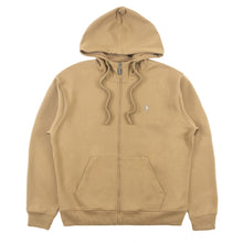 Load image into Gallery viewer, M5335 Essential Fleece Zip Up Hoodie - Mocha
