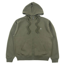 Load image into Gallery viewer, M5335 Essential Fleece Zip Up Hoodie - Olive
