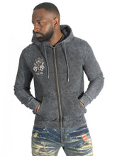 Load image into Gallery viewer, Fleece Hoodie | M5345 Bianco Zip Up - Black
