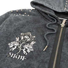 Load image into Gallery viewer, Fleece Hoodie | M5345 Bianco Zip Up - Black
