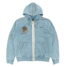 Load image into Gallery viewer, Fleece Hoodie | M5345 Bianco Zip Up - Blue
