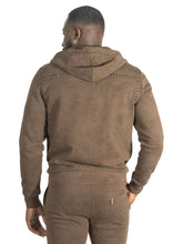 Load image into Gallery viewer, Set | M5455 Lorenzino Zip-Up Hoodie Set - Brown
