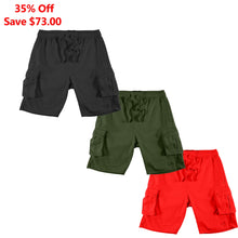 Load image into Gallery viewer, Tech Fleece | M605 Sorrento Shorts Set of 3
