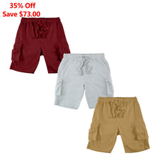 Load image into Gallery viewer, Tech Fleece | M605 Sorrento Shorts Set of 3

