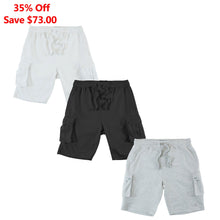 Load image into Gallery viewer, Tech Fleece | M605 Sorrento Shorts Set of 3
