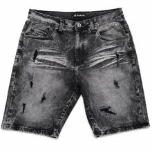Load image into Gallery viewer, M613 Pastoni Denim Shorts - Black Wash
