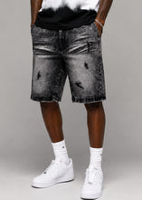 Load image into Gallery viewer, M613 Pastoni Denim Shorts - Black Wash
