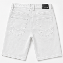 Load image into Gallery viewer, M613 Pastoni Denim Shorts - White
