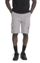 Load image into Gallery viewer, M633 Colton Nylon Spandex Cargo Shorts - Gray
