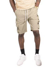 Load image into Gallery viewer, M633 Colton Nylon Spandex Cargo Shorts - Khaki 25'

