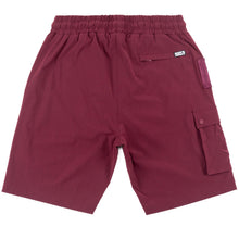 Load image into Gallery viewer, Nylon Shorts| M634 Adorni Shorts - Burgundy
