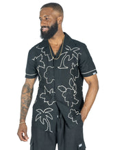 Load image into Gallery viewer, M822 Levonia Linen Shirt - Black
