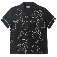 Load image into Gallery viewer, M822 Levonia Linen Shirt - Black
