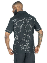 Load image into Gallery viewer, M822 Levonia Linen Shirt - Black
