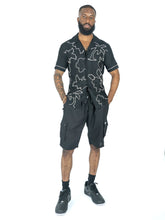 Load image into Gallery viewer, M822 Levonia Linen Shirt - Black
