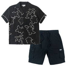 Load image into Gallery viewer, M822 Levonia Linen Shirt - Black
