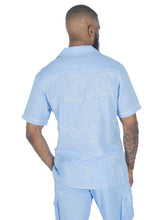 Load image into Gallery viewer, M822 Levonia Linen Shirt - Blue
