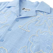 Load image into Gallery viewer, M822 Levonia Linen Shirt - Blue
