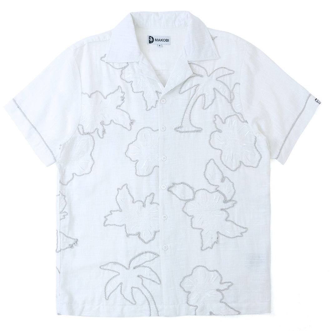 M822 Levonia Linen Shirt - White