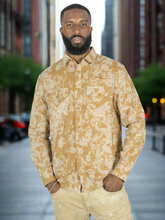 Load image into Gallery viewer, M837 Berteli Acid Plaid Shirt - Mocha
