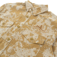 Load image into Gallery viewer, M837 Berteli Acid Plaid Shirt - Mocha
