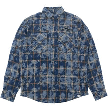 Load image into Gallery viewer, M837 Berteli Acid Plaid Shirt - Navy
