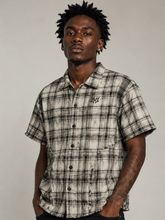Load image into Gallery viewer, M838 Tesoro Plaid Shirt - Black
