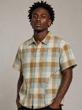 Load image into Gallery viewer, M838 Tesoro Plaid Shirt - Khaki
