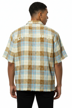 Load image into Gallery viewer, M838 Tesoro Plaid Shirt - Khaki
