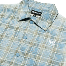Load image into Gallery viewer, M838 Tesoro Plaid Shirt - Blue
