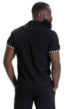 Load image into Gallery viewer, M863 Bianchi Jacquard Button Down - Black
