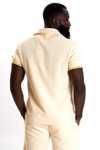 Load image into Gallery viewer, M863 Bianchi Jacquard Button Down - Natural
