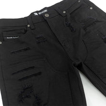 Load image into Gallery viewer, Denim Shorts | M904 Prego Jorts - Jet Black
