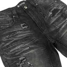 Load image into Gallery viewer, Denim Shorts | M904 Prego Jorts - Black Wash
