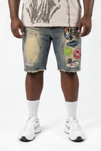 Load image into Gallery viewer, M941 Mondo Patch Denim Shorts - Dirt (NOT SOLD SEPARATELY - Add M441 Mondo to your Cart)
