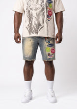 Load image into Gallery viewer, M941 Mondo Patch Denim Shorts - Dirt (NOT SOLD SEPARATELY - Add M441 Mondo to your Cart)
