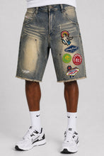 Load image into Gallery viewer, M941 Mondo Patch Denim Shorts - Dirt (NOT SOLD SEPARATELY - Add M441 Mondo to your Cart)
