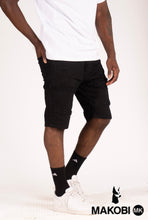 Load image into Gallery viewer, M967 Noah Denim Shorts - Black
