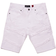 Load image into Gallery viewer, M967 Noah Denim Shorts - White
