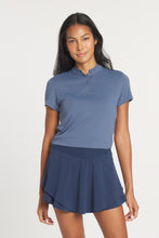 Load image into Gallery viewer, Women's Catalyst Polo | Mantra Collar | Raindrop

