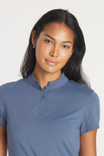 Load image into Gallery viewer, Women's Catalyst Polo | Mantra Collar | Raindrop

