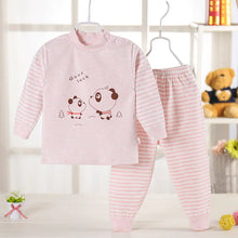 Load image into Gallery viewer, Children's Cotton Pajama Set for Fall and Winter - # BAAA81810029
