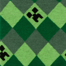 Load image into Gallery viewer, Minecraft Creeper Men's Sock Set – 3 Pairs
